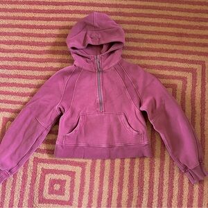 ❌❌❌ SOLD—DO NOT BUY 💕 LULULEMON scuba hoodiesweatshirt VELVET DUSK pink purple
